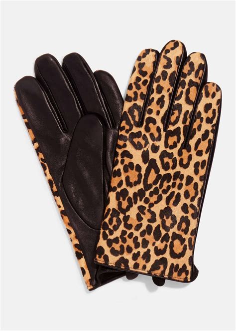 leopard print gloves uk.